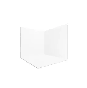 2.4m x 2.4m x 2.4m Corner Photo-Booth - White (Made To Order)