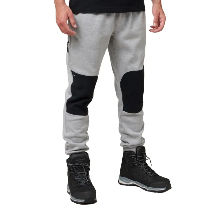 3 x Mens Hard Yakka Xtreme Jogger Fleece Trackie Pant Grey