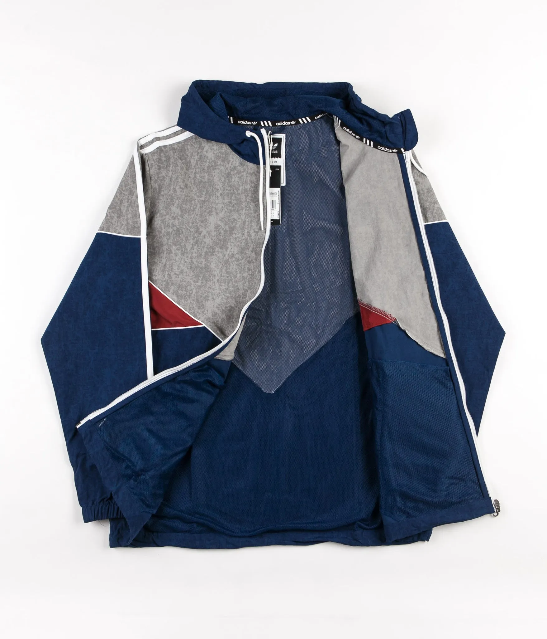 Adidas Colorado Nautical Jacket - Mystery Blue / Mystery Red / Solid Grey / White