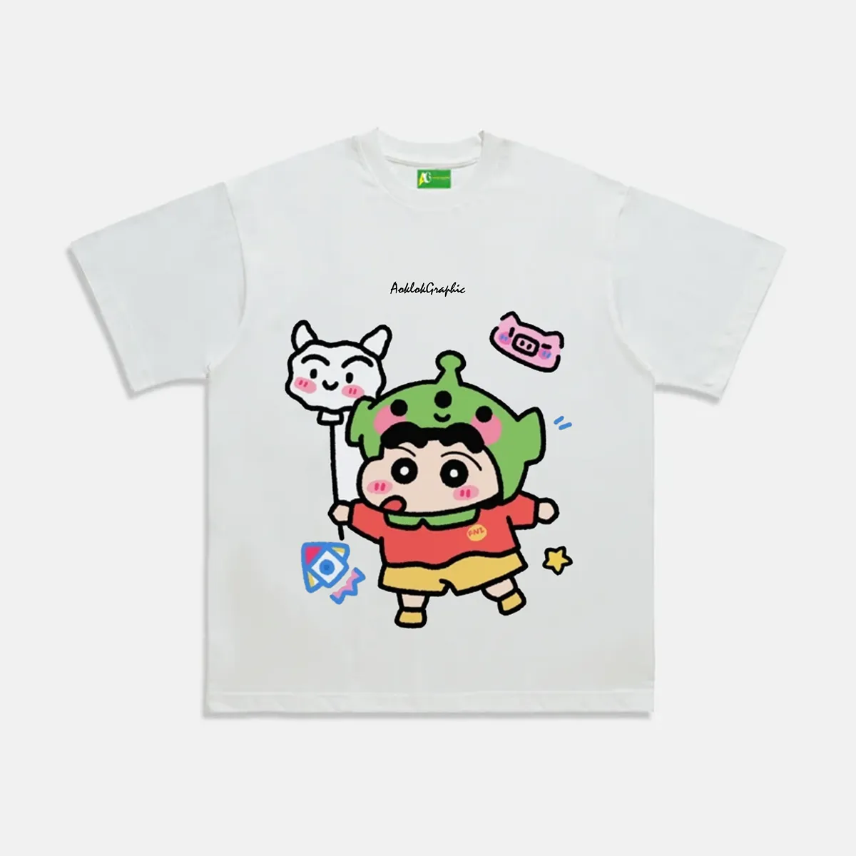 AG Cartoon Characters Crayon Shin-Chan T-Shirt