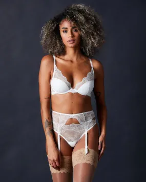 Anais Plunge Bra | Powder