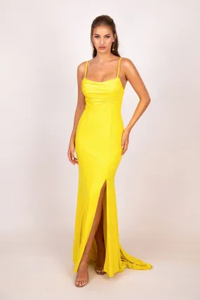 Angela Gown - Shimmer Yellow