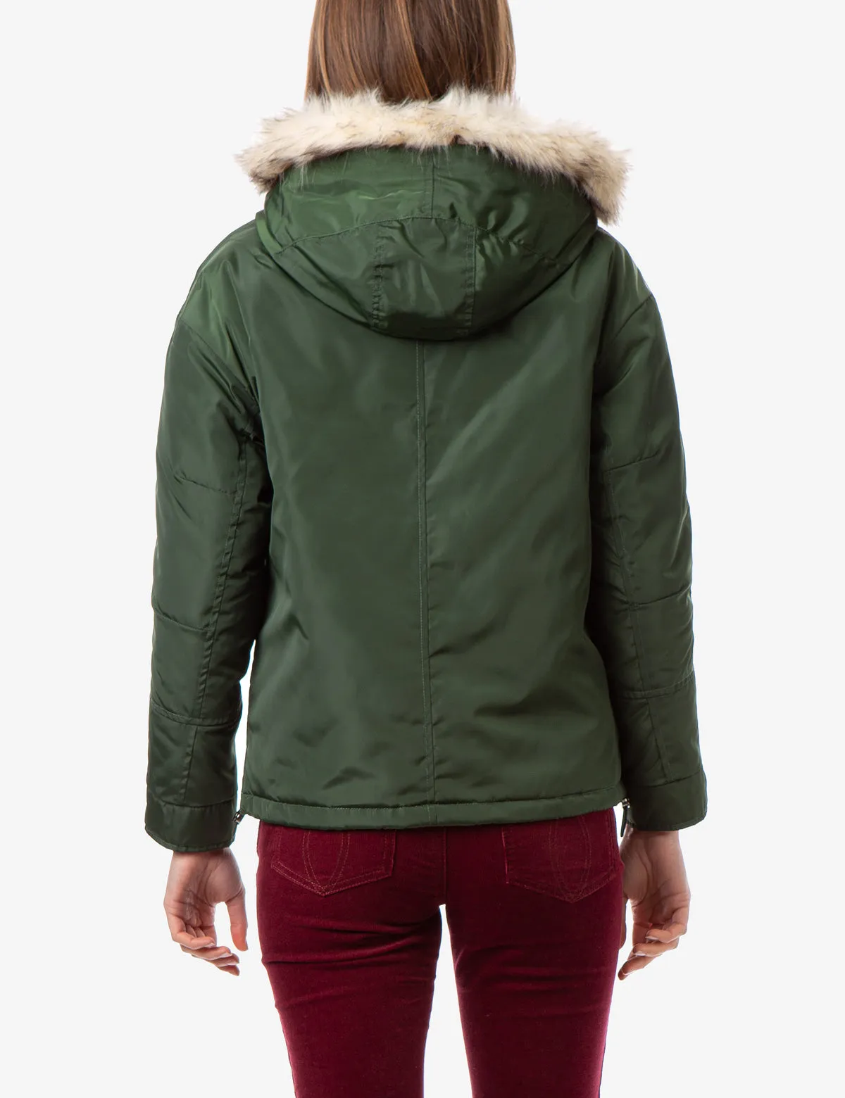 ANORAK FUR HOODED JACKET