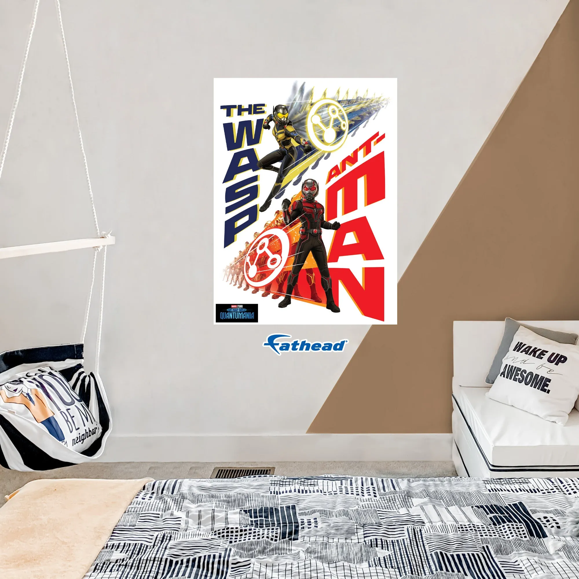 Ant-Man and the Wasp Quantumania: Superheroes Poster - Officially Licensed Marvel Removable Adhesive Decal