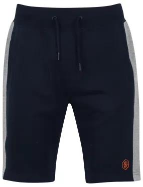 Araki Jogger Shorts with Side Stripe detail In Dark Sapphire - Dissident