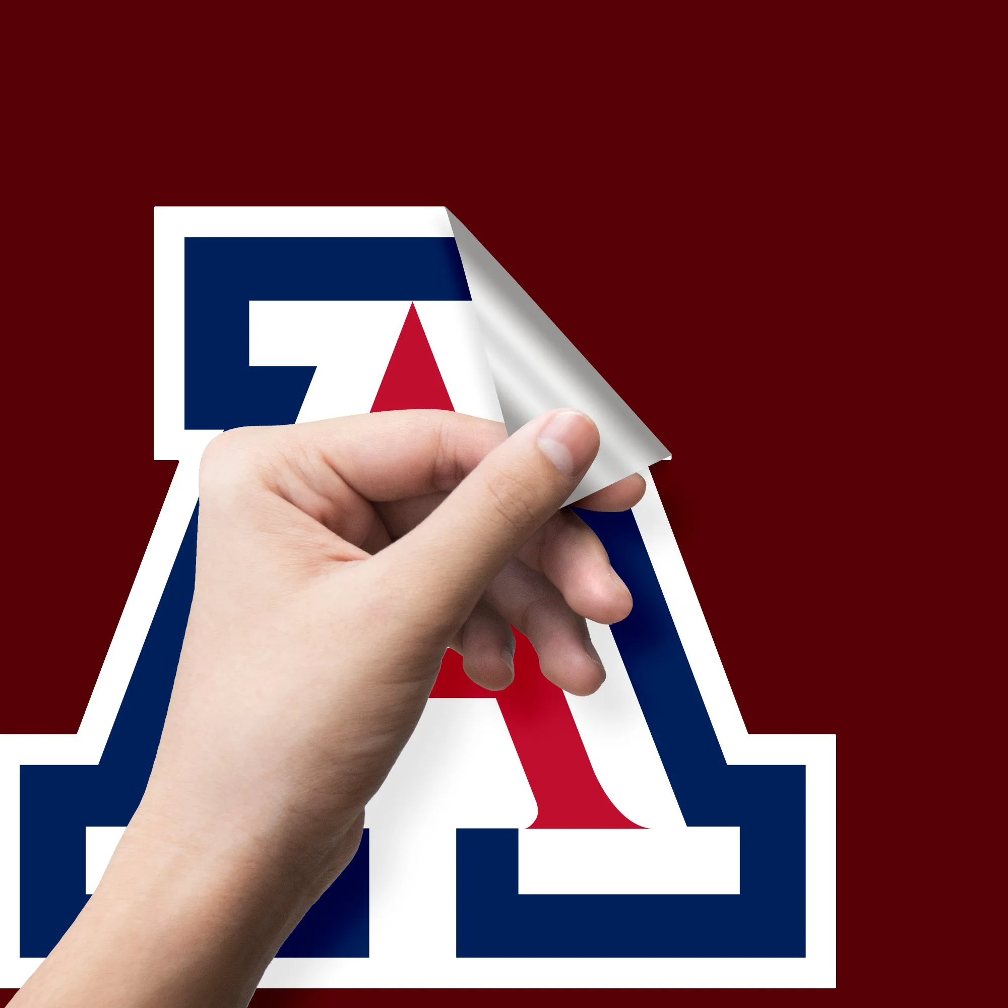 Arizona Wildcats:   Basketball Scoreboard        - Officially Licensed NCAA Removable     Adhesive Decal