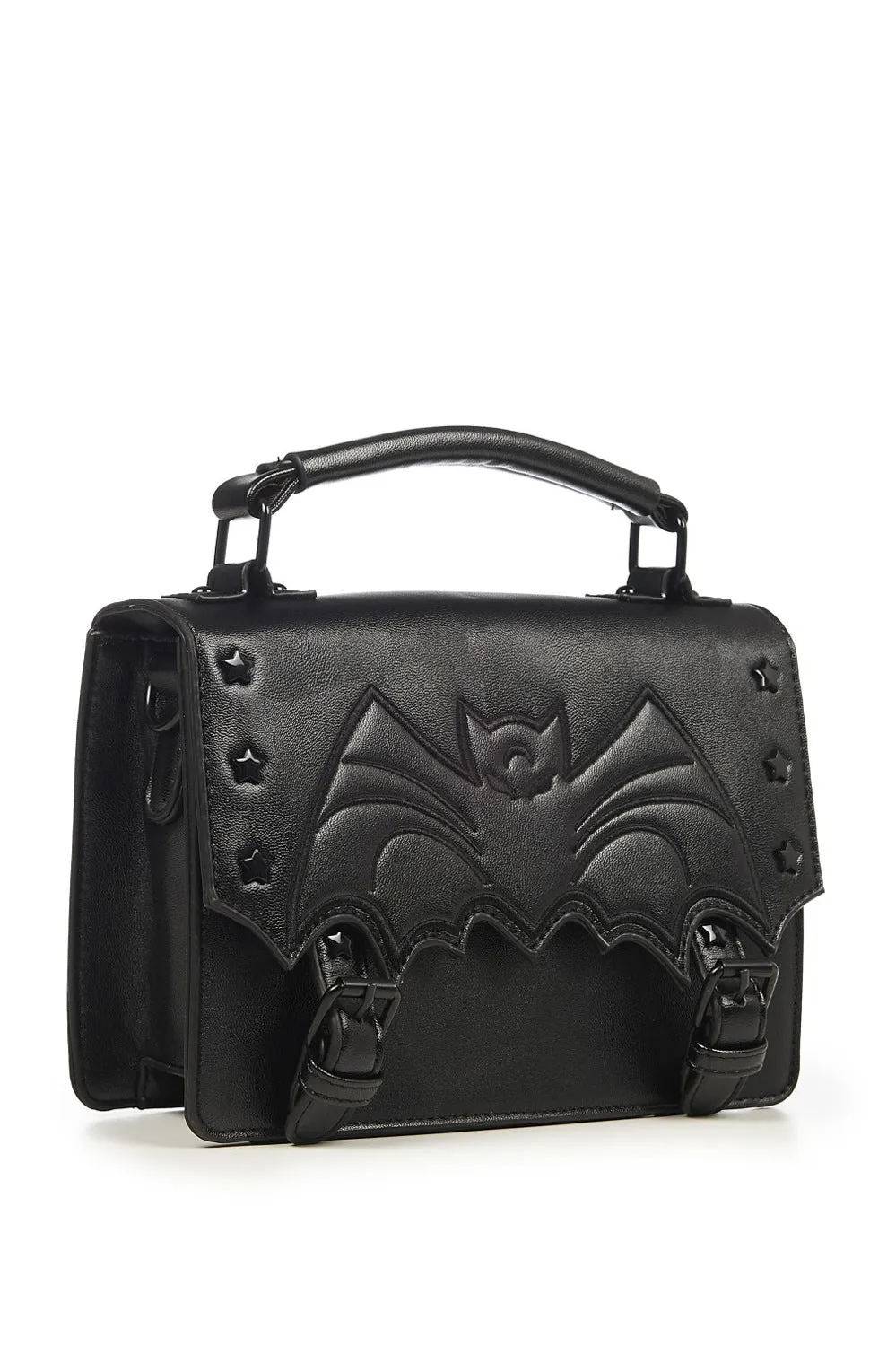 Banned Nocturne Satchel Bag Purse Crossbody Gothic Bats