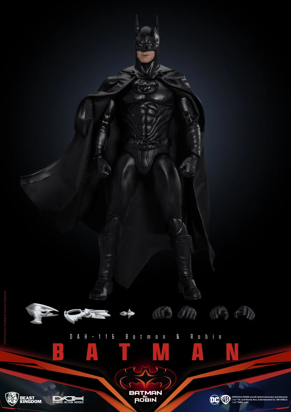 Batman & Robin Dynamic 8ction Heroes DAH-116 Batman