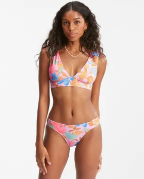 BILLABONG Pick Me Up Plunge Bikini Top Women's Multi