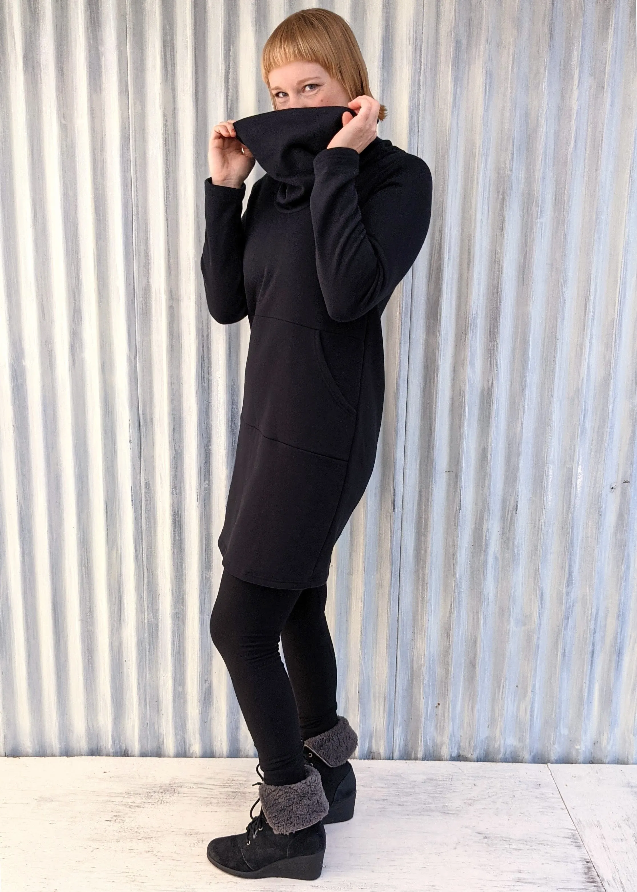 Black Harper Tunic Dress