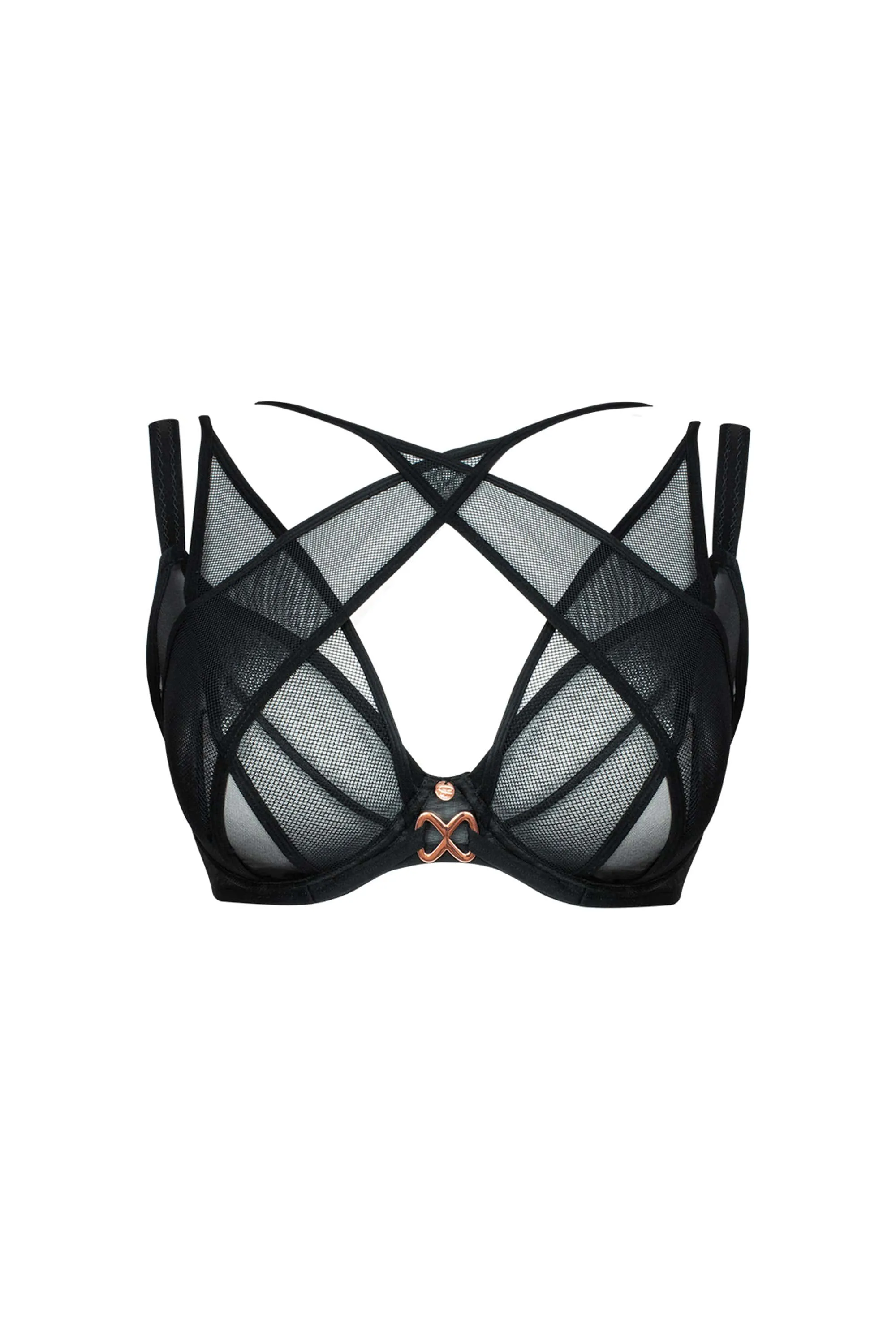 Black Magic Plunge Bra