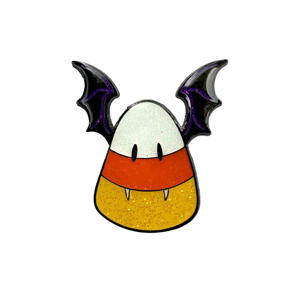 Candy Corn Drac Enamel Pin