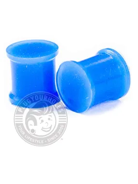 Dark Blue Silicone Plugs