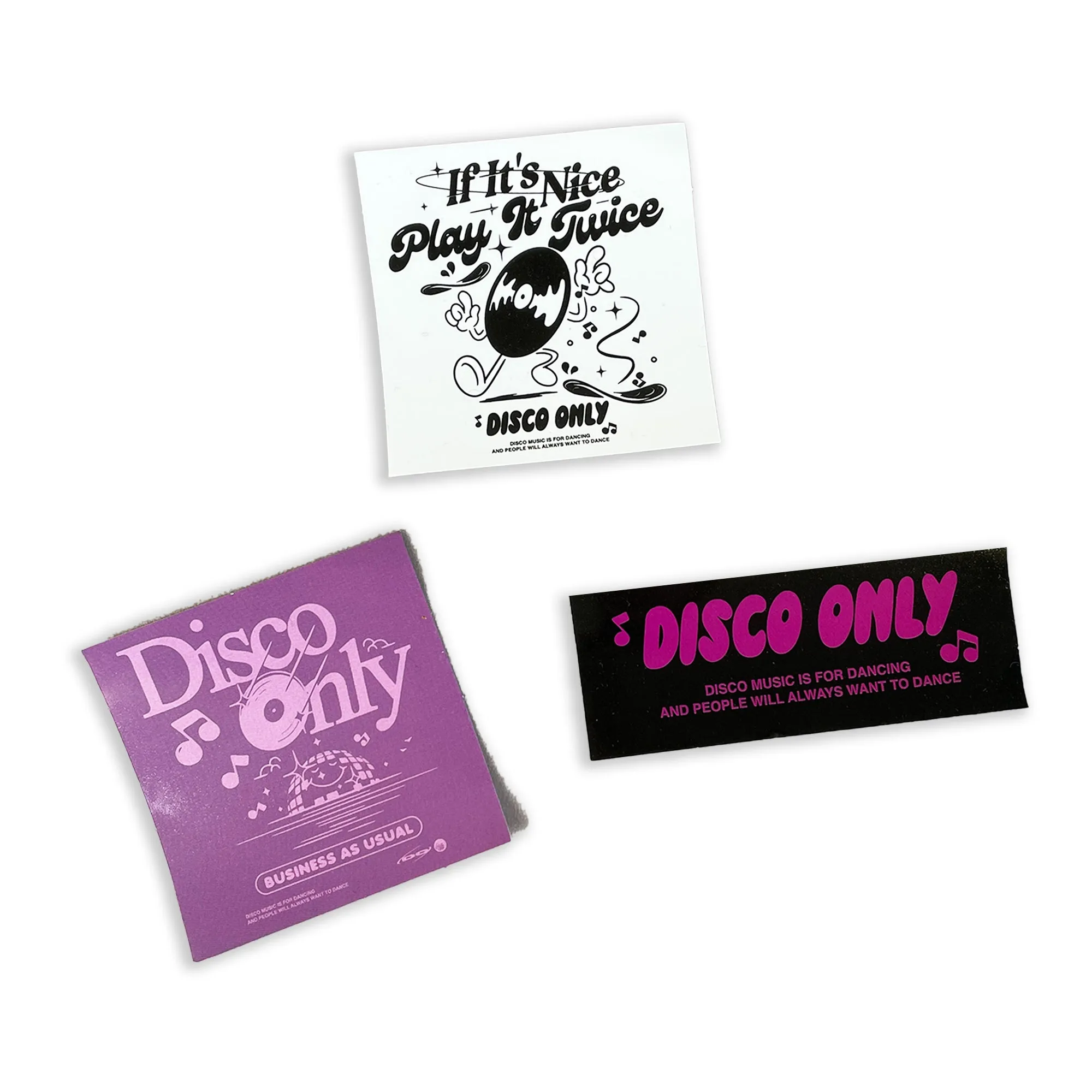 Disco Only Sticker Pack