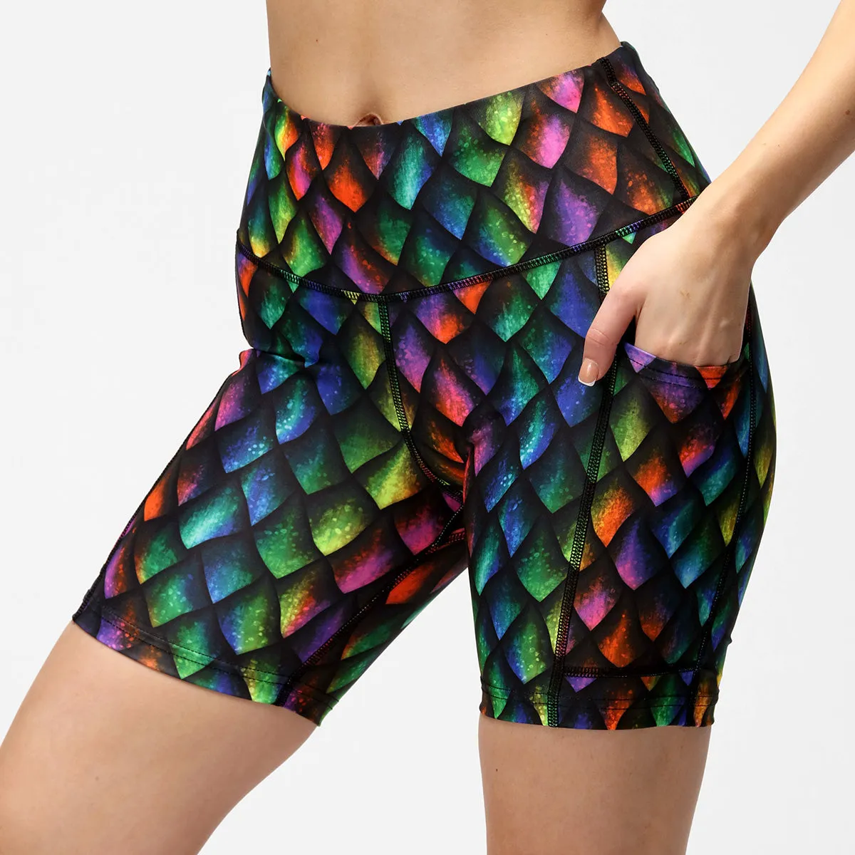 Dragon Scales Running Shorts