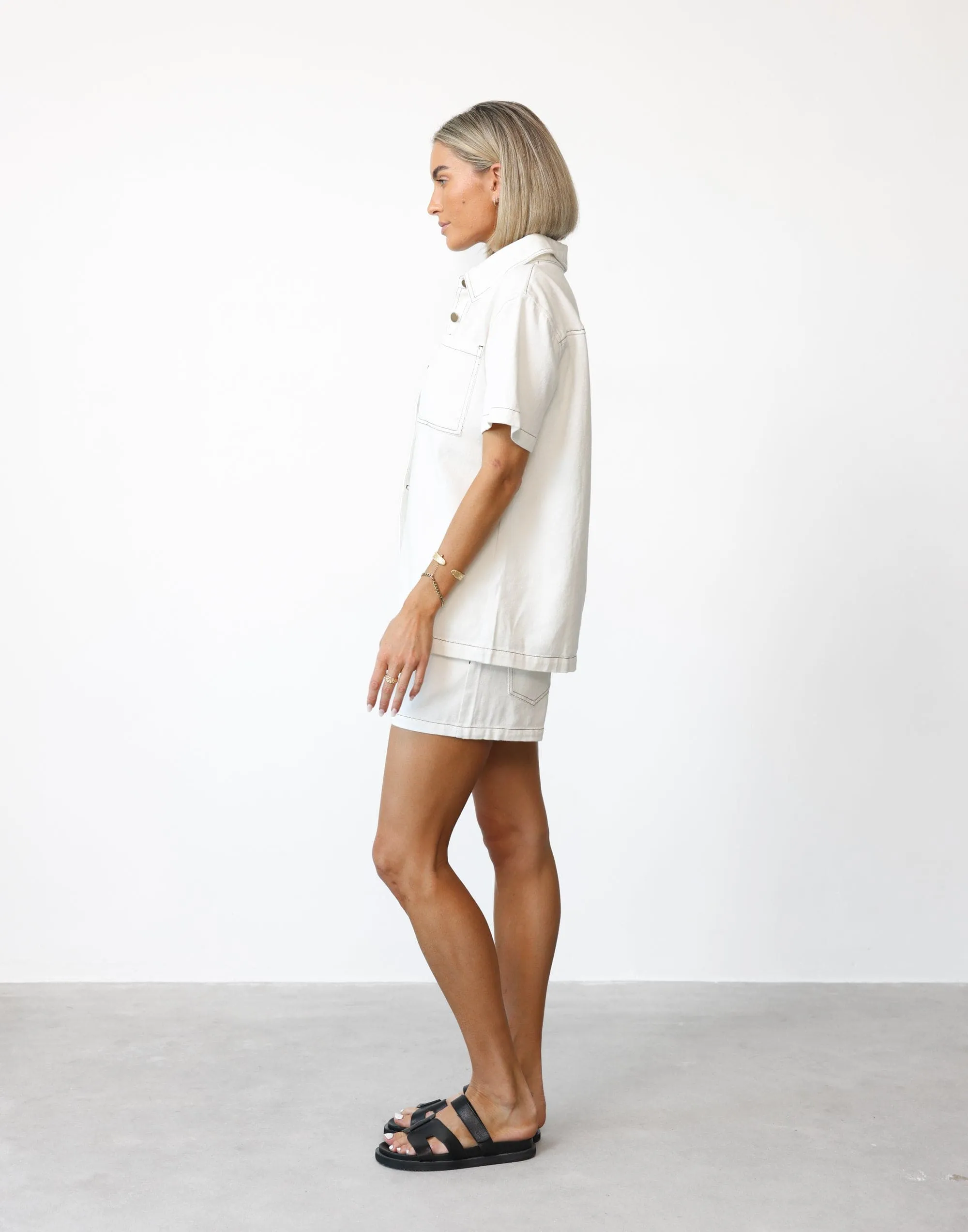 Elizha Shorts (White)