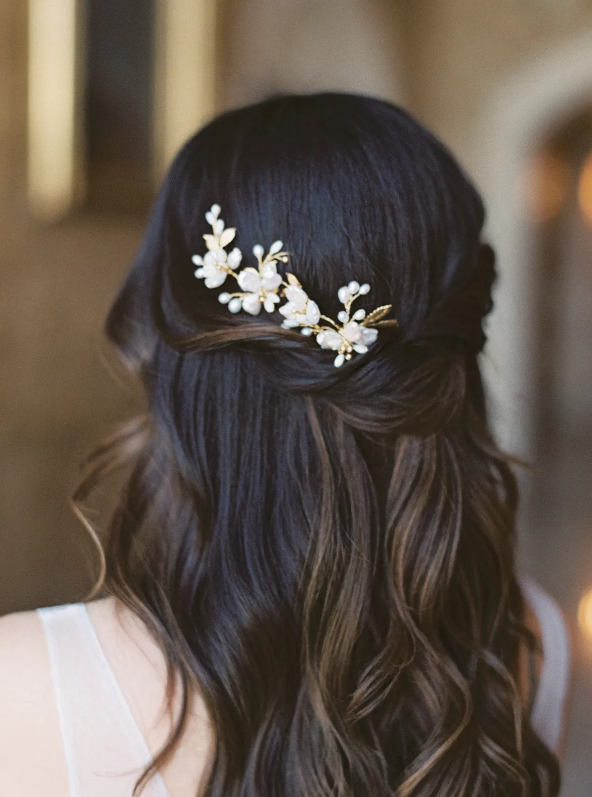 ESME | Floral Wedding Hair Pins