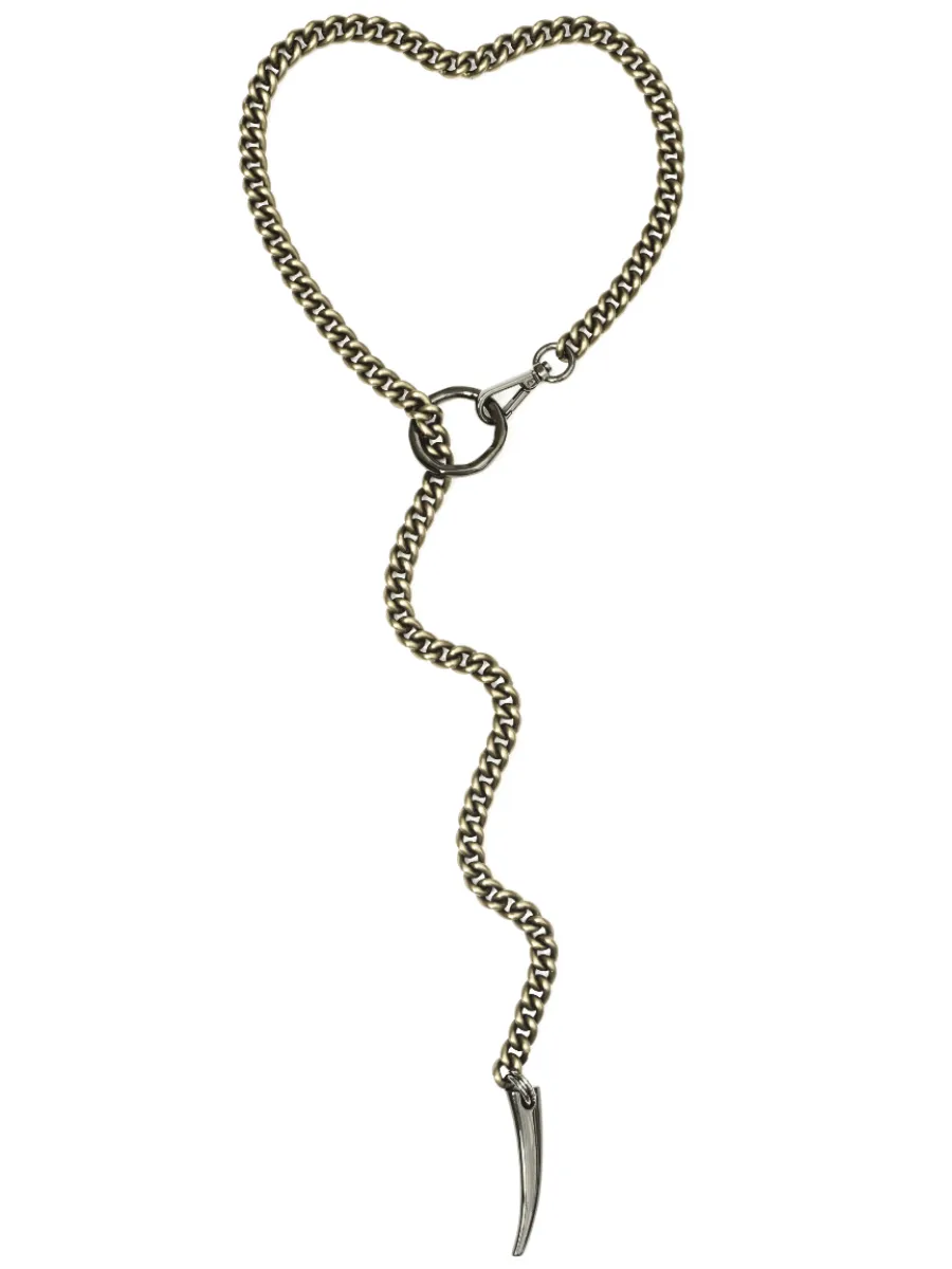 FORBIDDEN Necklace - Vintage & Gunmetal - Limited Edition