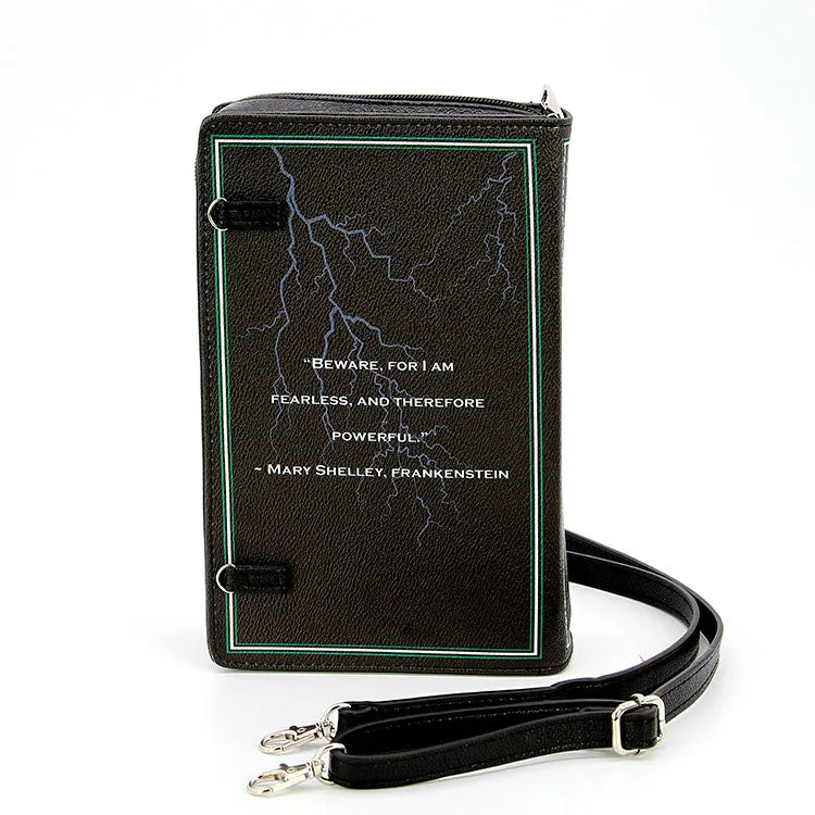 Frankenstein Book Clutch Bag