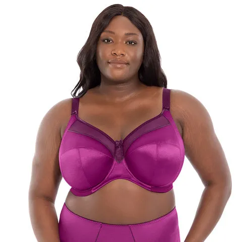 Goddess Keira UW Banded Bra Magenta Mix