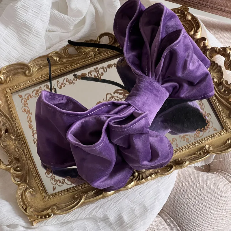 Instant Shipping! Heartwarming Velvet Headbow