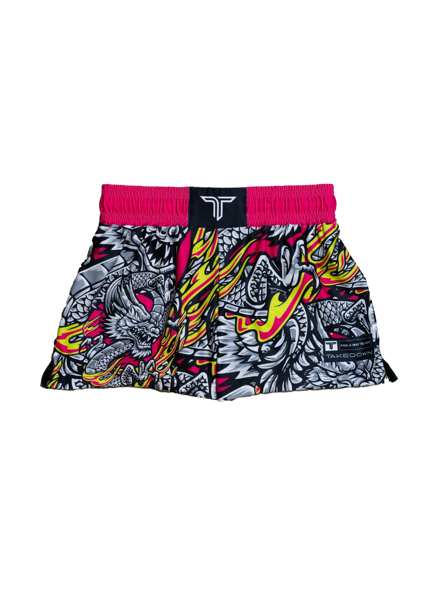 Iron Dragon Women's Fight Shorts (3" Inseam) - Magenta