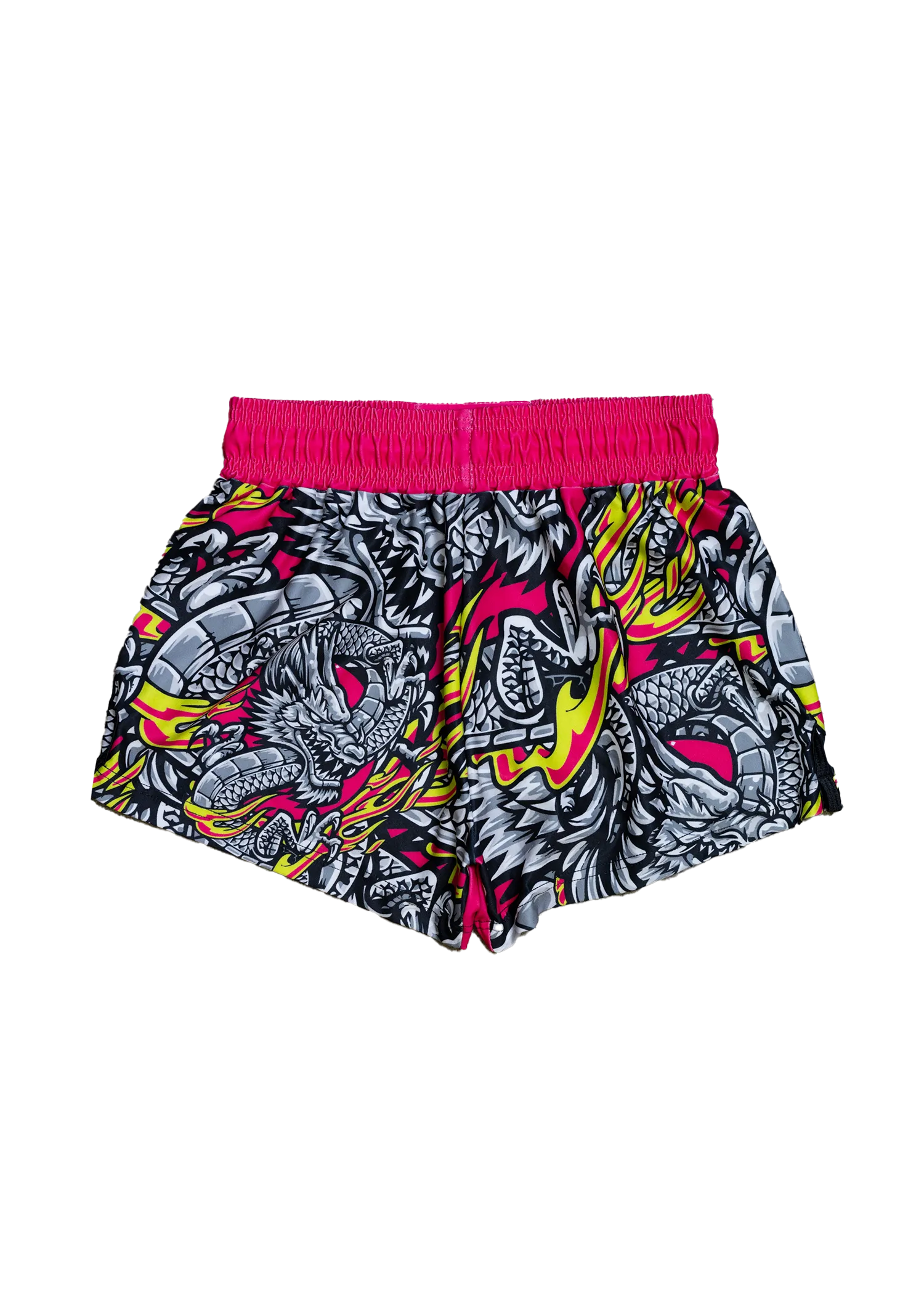 Iron Dragon Women's Fight Shorts (3" Inseam) - Magenta