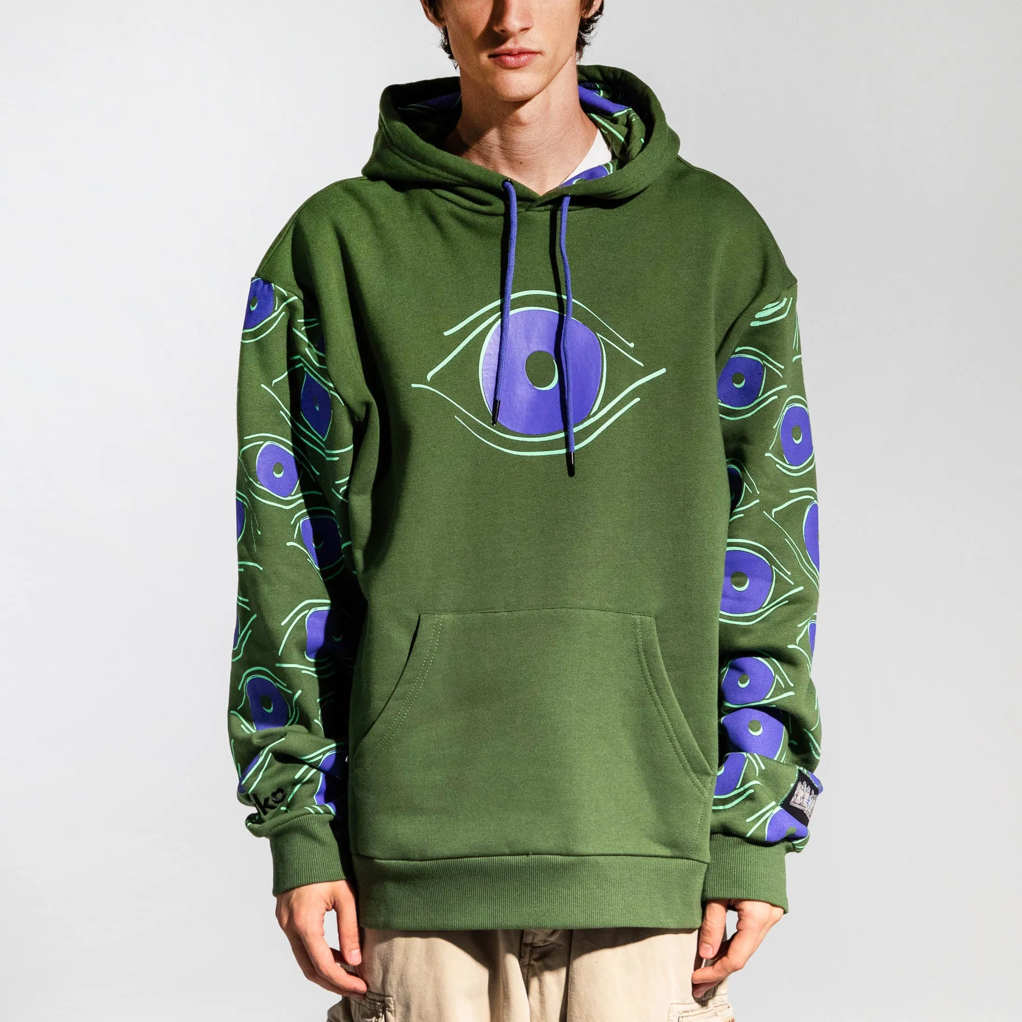 Jaganshi Hiei Green Hoodie