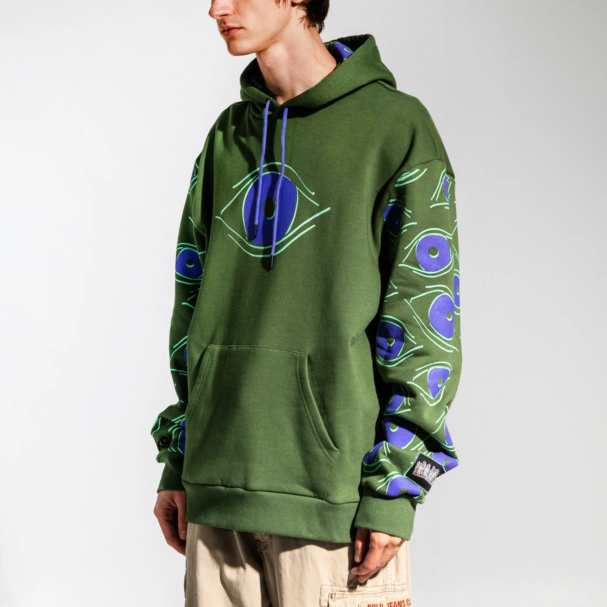 Jaganshi Hiei Green Hoodie