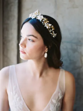 JOSEPHINE | Floral Wedding Crown