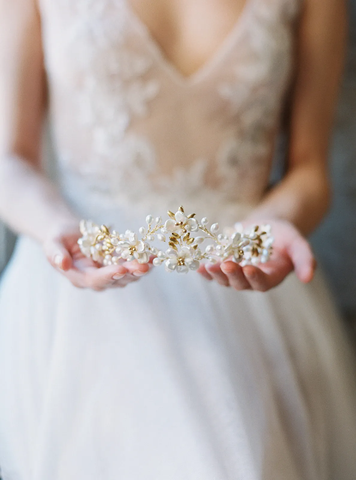 JOSEPHINE | Floral Wedding Crown