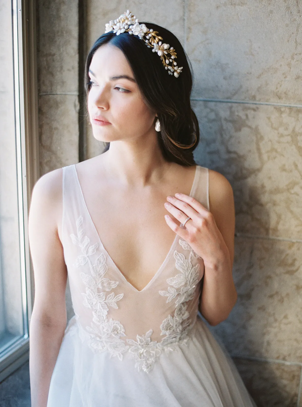 JOSEPHINE | Floral Wedding Crown