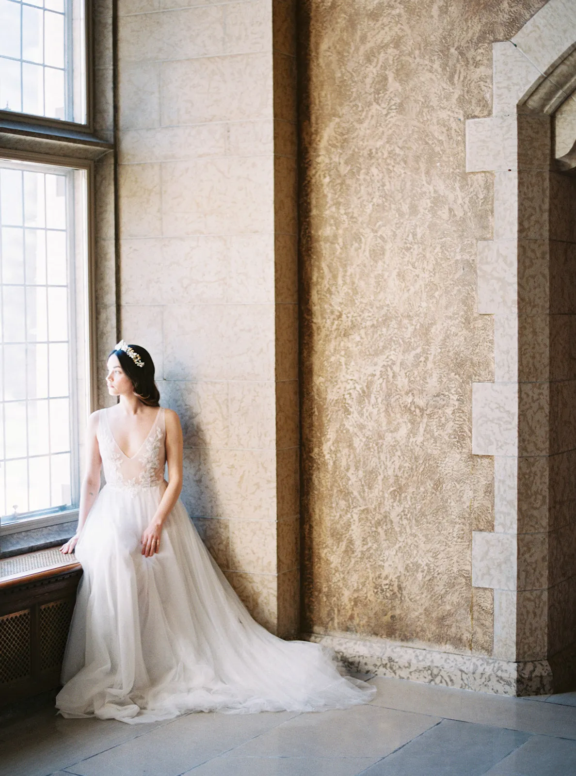 JOSEPHINE | Floral Wedding Crown