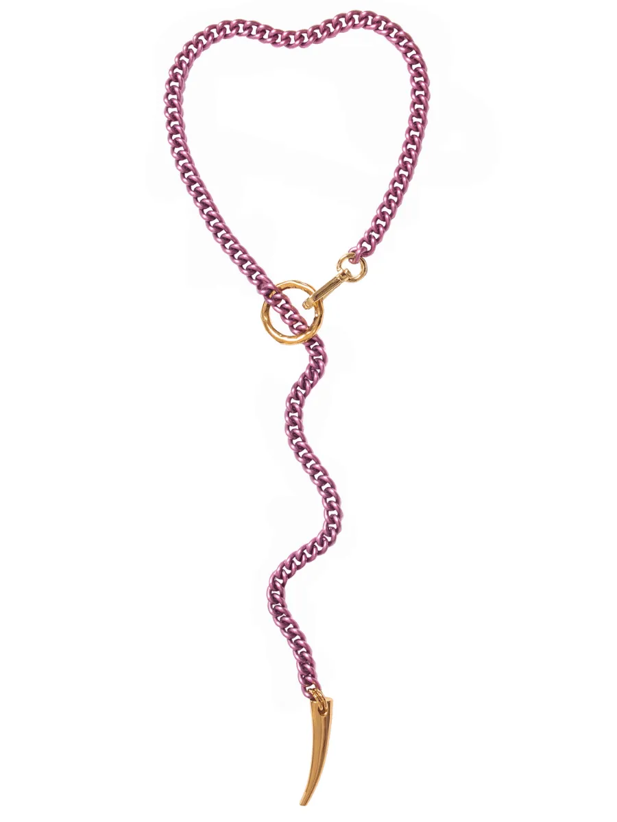 LAST ONE! FORBIDDEN Necklace - Lilac Gold - Limited Edition