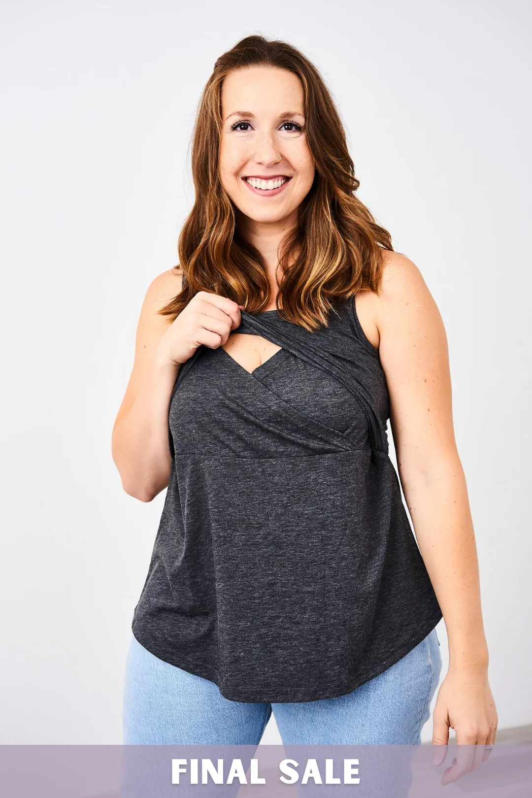 Latched Mama Swing Nursing Tank - Final Sale