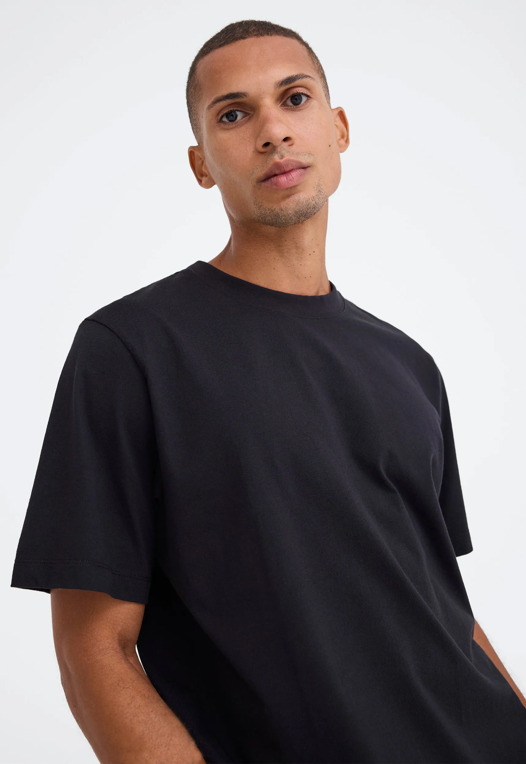 Mills Cotton Tee - Black