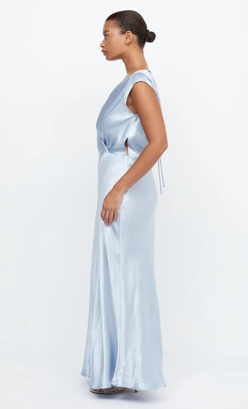 MOON DANCE MAXI DRESS - DUSTY BLUE