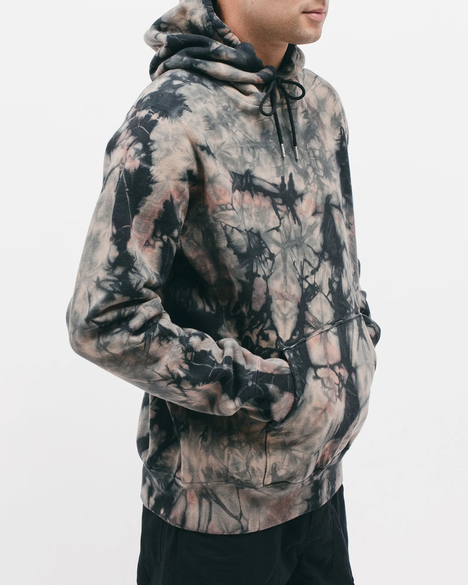 Natural Dyed Hoodie Fleece - Clay Dye