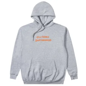 NOELLE EMBROIDERED HOODY HEATHER GREY