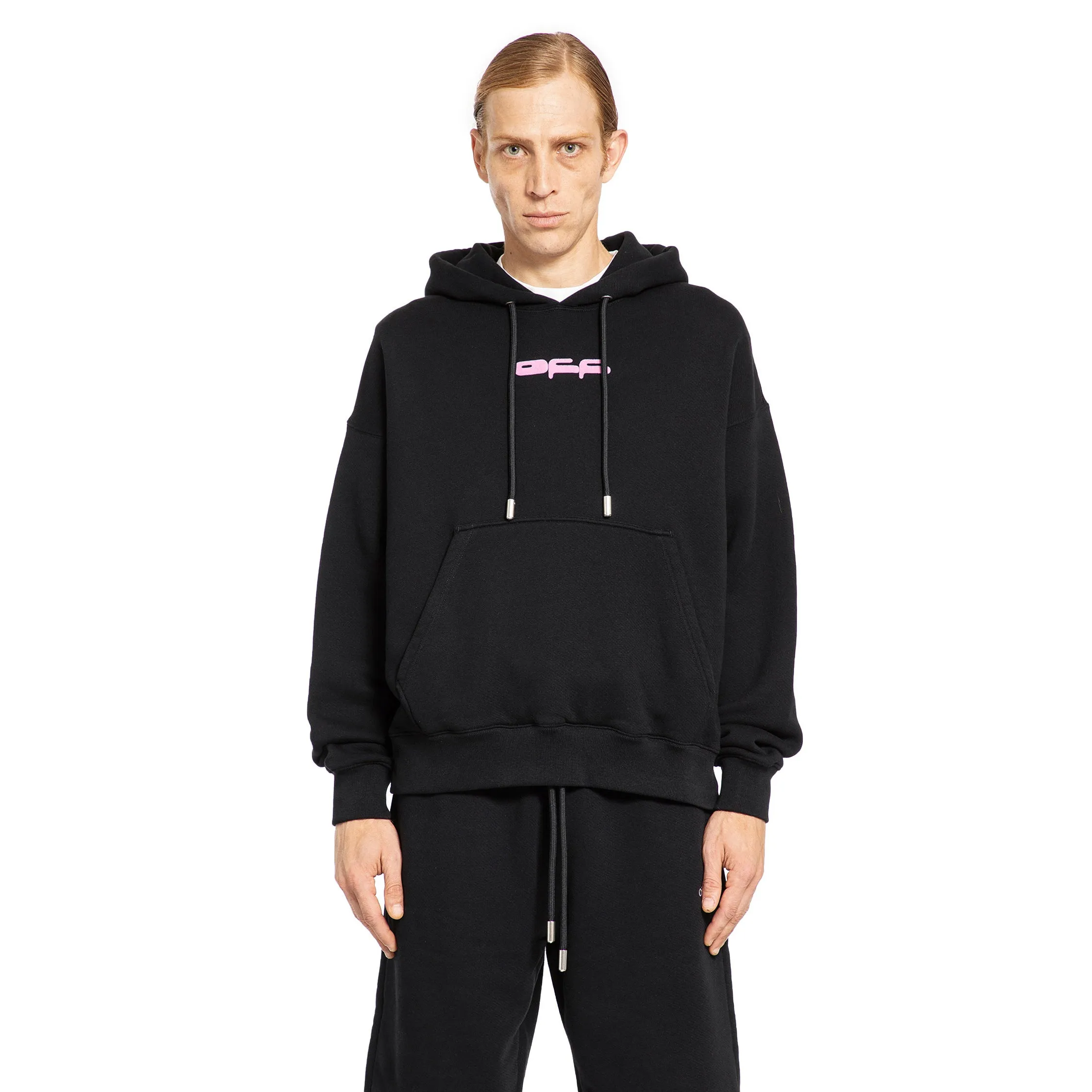 OFF-WHITE MAN BLACK SWEATSHIRTS