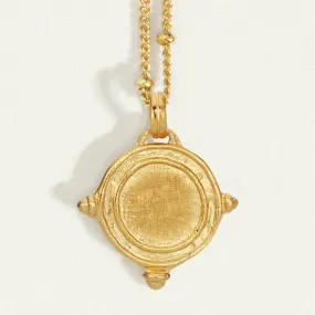 Petra Coin Necklace - Gold