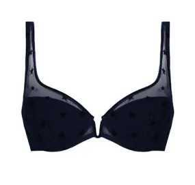 Plunge Push up bra [Starry Sky]