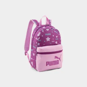 Puma Kids Phase Small Backpack Pink/Multi _ 182398 _ Pink