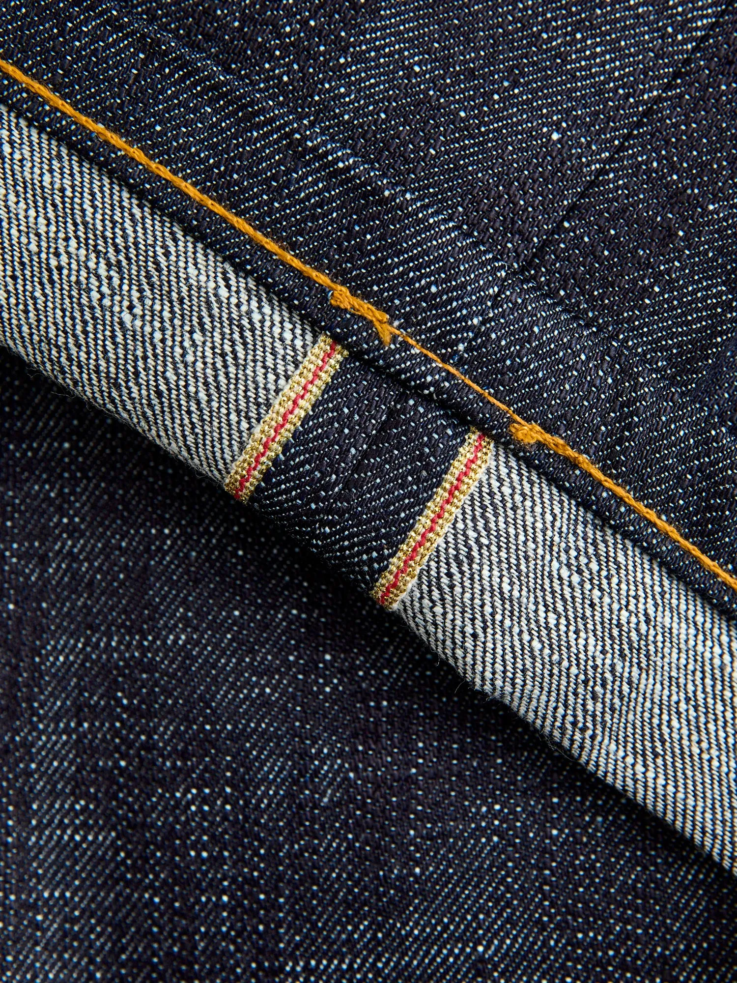 "Chinese New Year Indigo Dragon" 12.5oz Selvedge Denim - Weird Guy Fit