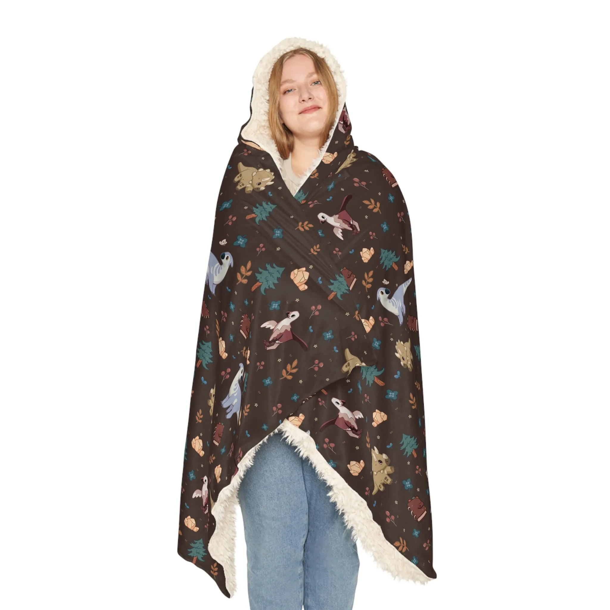 Roaming Rancher in Truffle Brown - Snuggle Blanket