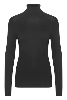 Saint Tropez Mila Rollneck Pullover Black