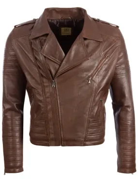 SDTM Men’s Biker Jacket - Black - Cocoa