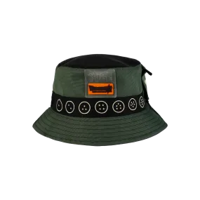 Shenron Cargo Pocket Bucket Hat