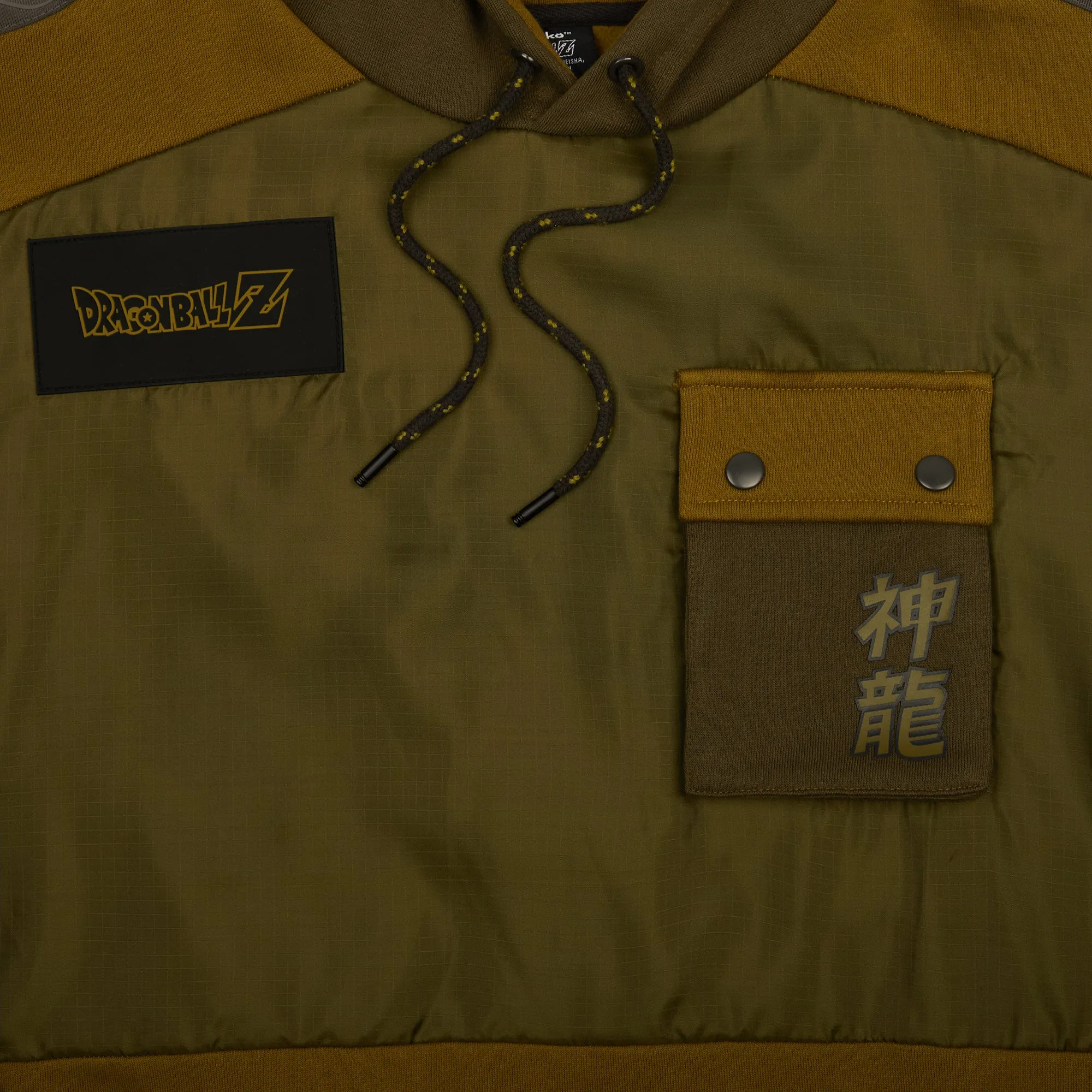 Shenron Green Utility Hoodie