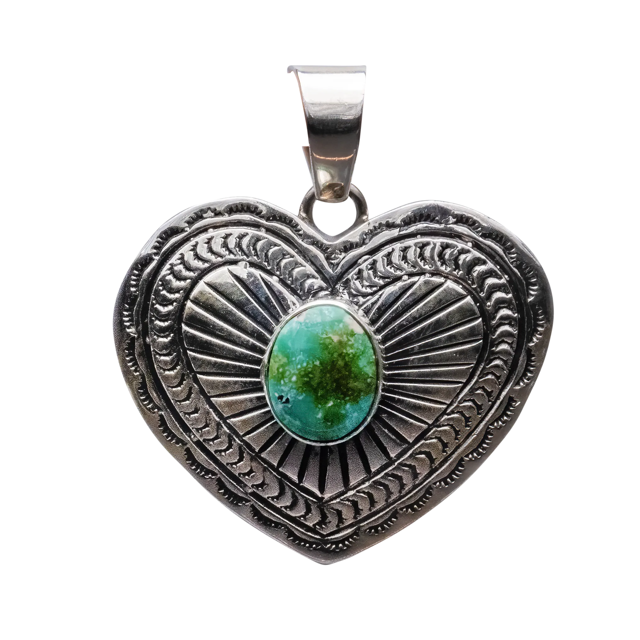 Sonoran Turquoise Heart Pendant | June Defauto